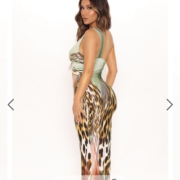 New Jungle Maci dress - Picture 2 of 4